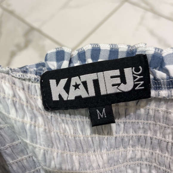 KatieJ NYC Girl's Evan Smocked Dress Size M (10) - Picture 2 of 3